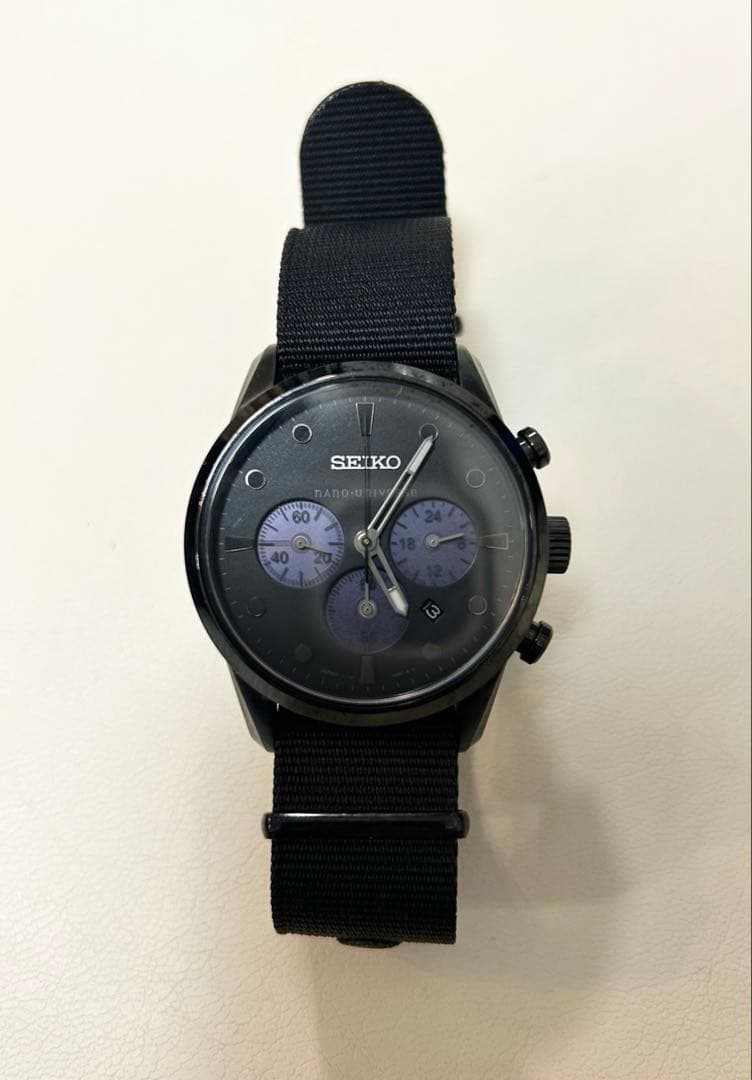【SEIKO×nano-universe】限定コラボ　ソーラー時計　300本限定
