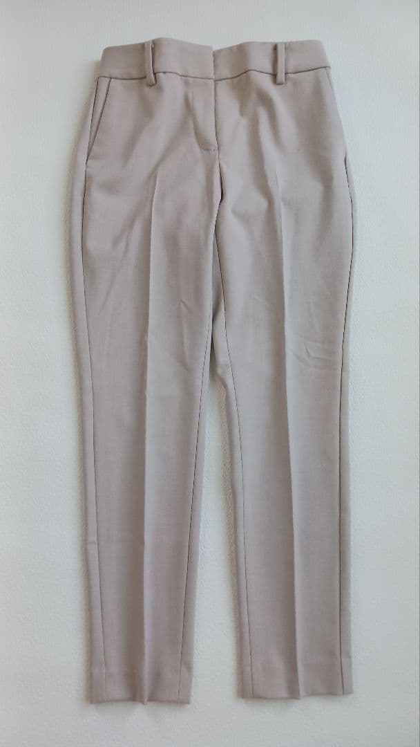 プラステ　ブラッシュドバックカラーレスジャケット＋スティックパンツ　XXS XS