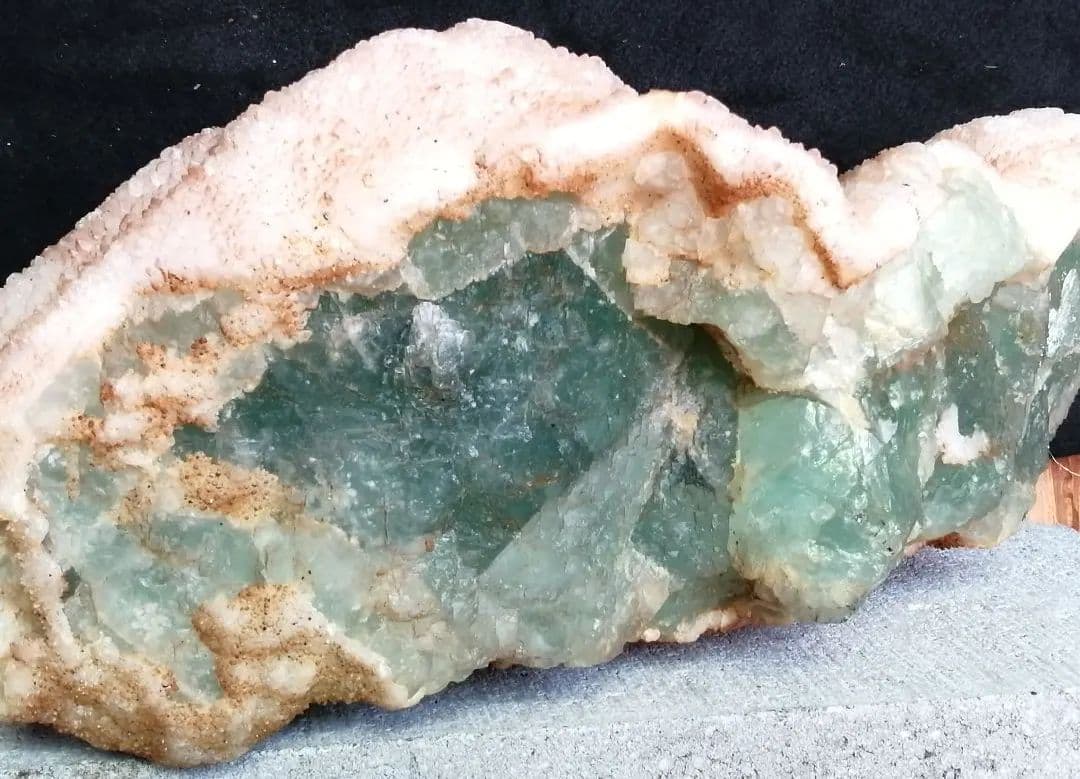 水晶 フローライト 13kg ーtot012