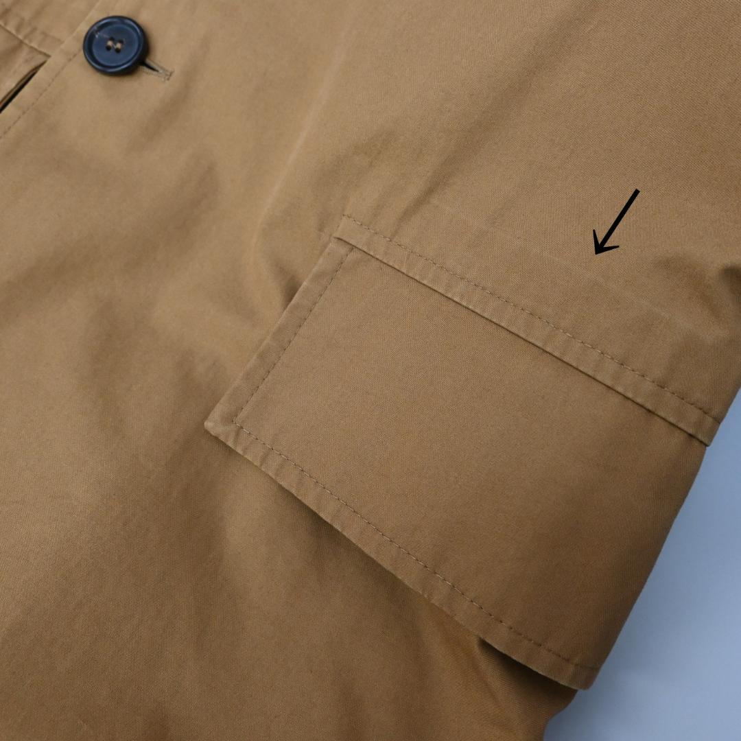 □ PRIVATE WHITE V.C トレンチコート キャメル 47517