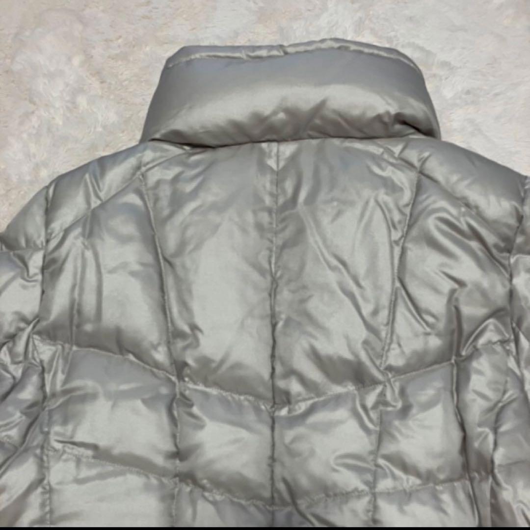 極美品 23区 ダウンロングコート ショールカラー ベルトAライン 大きい 48