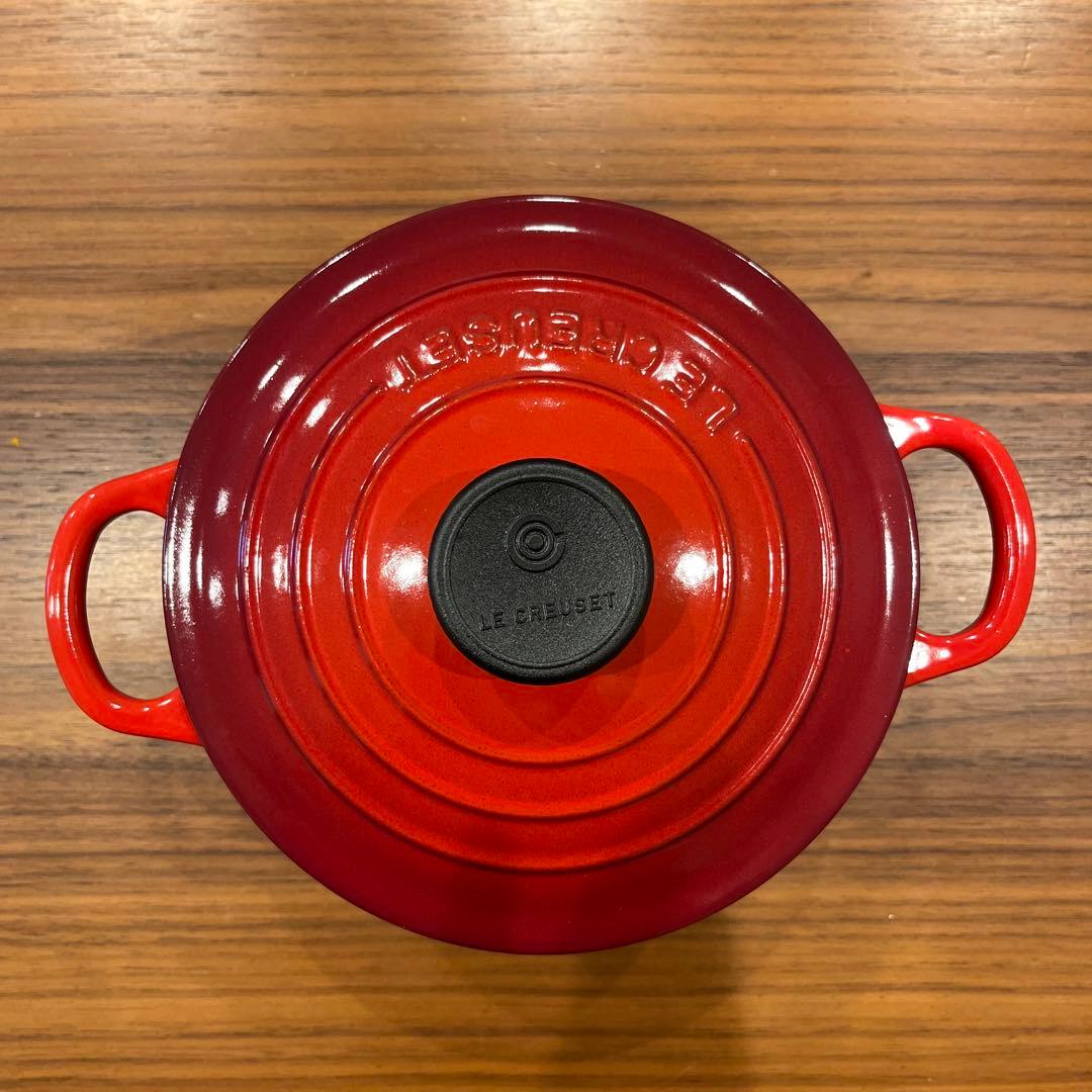 新品 未使用 鍋 ル・クルーゼ ルクルーゼ ルクルーゼ鍋 16cm 赤 レッド