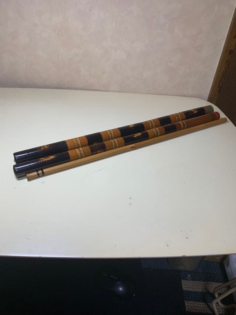 和竿　480mm 15段　継ぎ目黒漆　50年もの