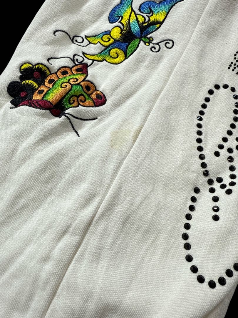 S*i様 XLARGE × EdHardy ラインストーン スウェット パーカー