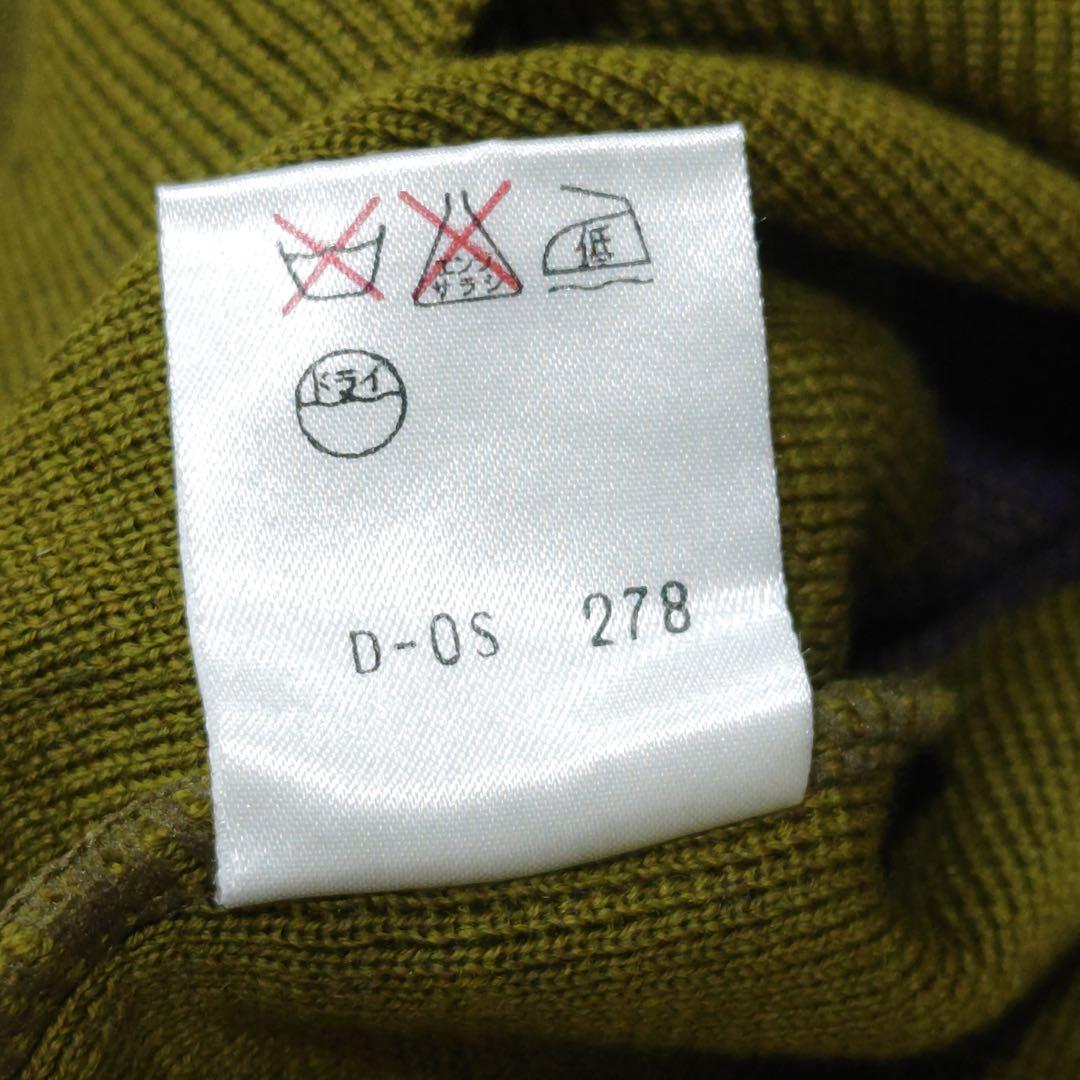 新品タグ付き　バレンシアガ　ニット　美品　ジャガード織り　ロゴ　バイカラー　M