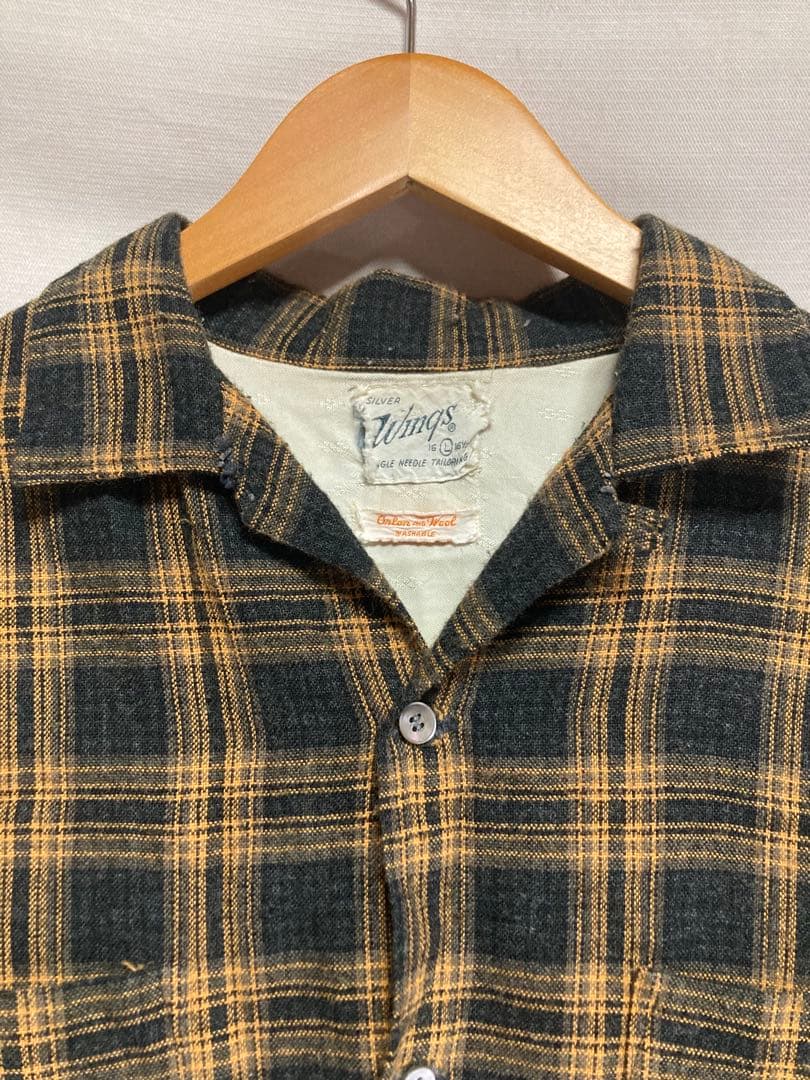 s*k様 40s 50s Wings ヴィンテージネルシャツ L