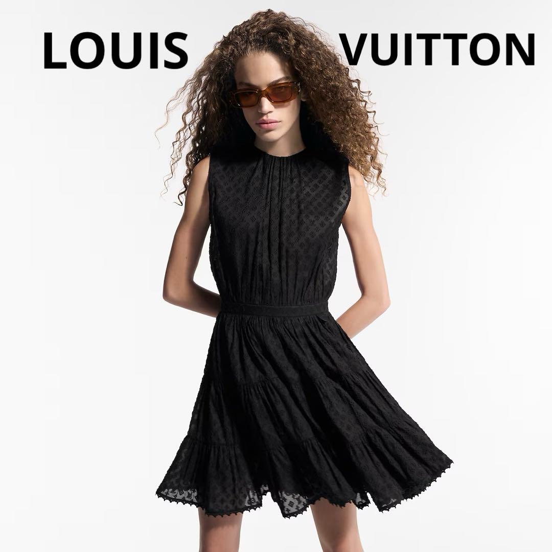 未使用 ルイヴィトン モノグラム フィルクーペ ティアードドレス