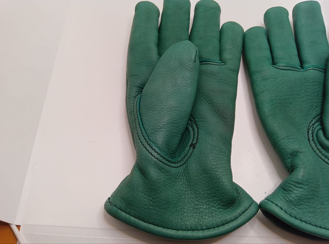 タ*ん様 新品チャーチルChurchillグローブ手袋ライナー付M米国製グリーン