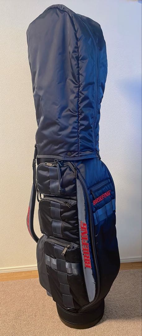 専用★美品★BRIEFING ゴルフバッグ ネイビー CR-6 ブリーフィング