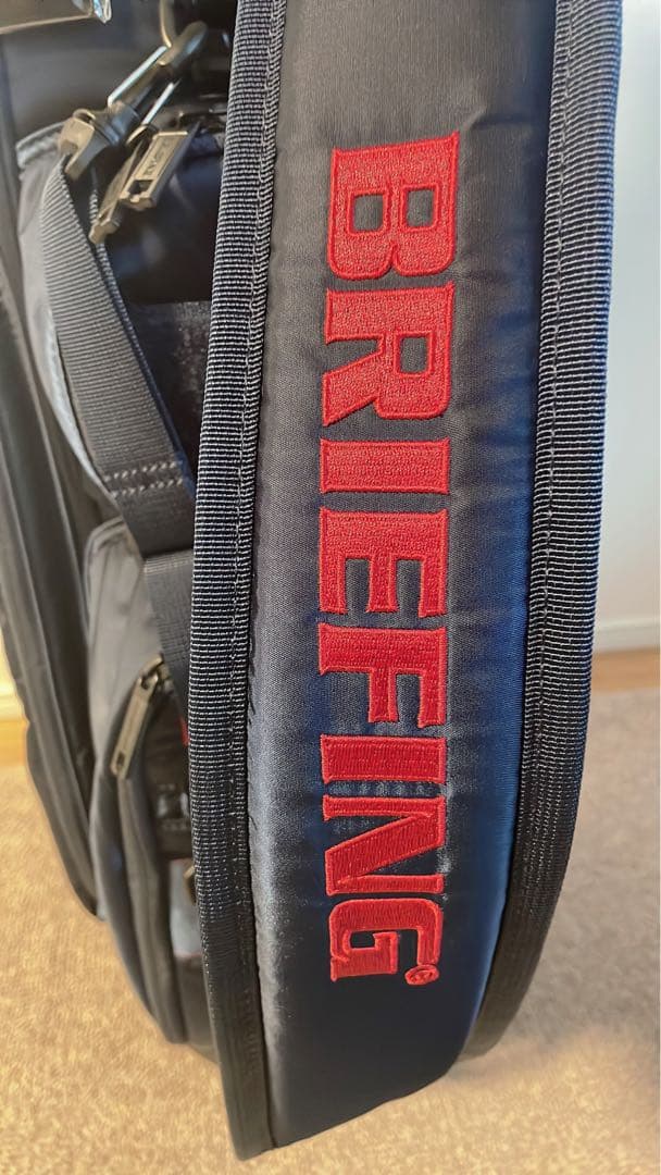 専用★美品★BRIEFING ゴルフバッグ ネイビー CR-6 ブリーフィング