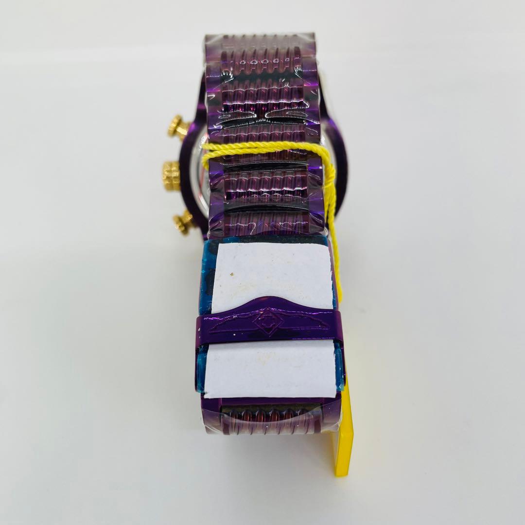 【新品未使用】INVICTA　インビクタ　腕時計　紫　パープル　箱付き