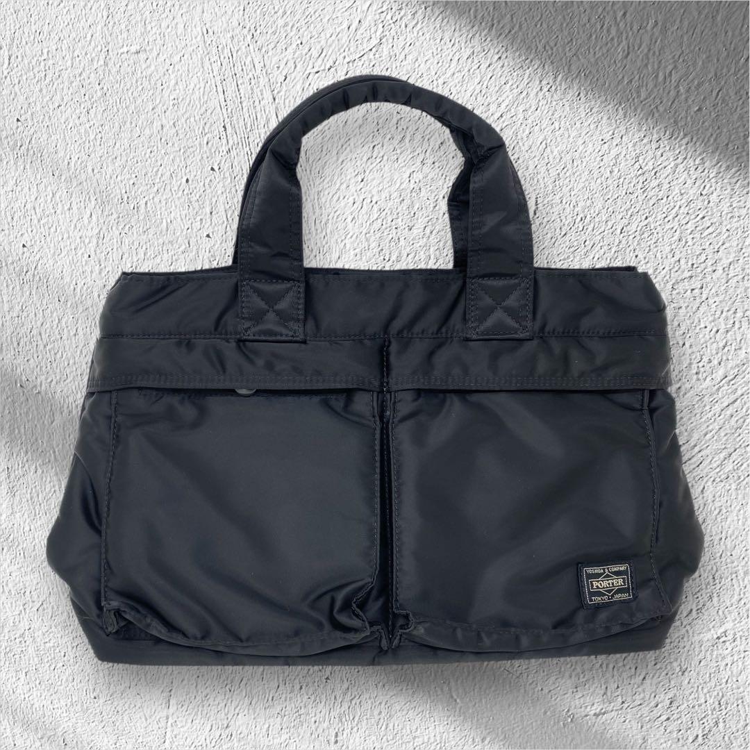 PORTER ポーター TOTE BAG タンカー トートバッグ ブラック 黒