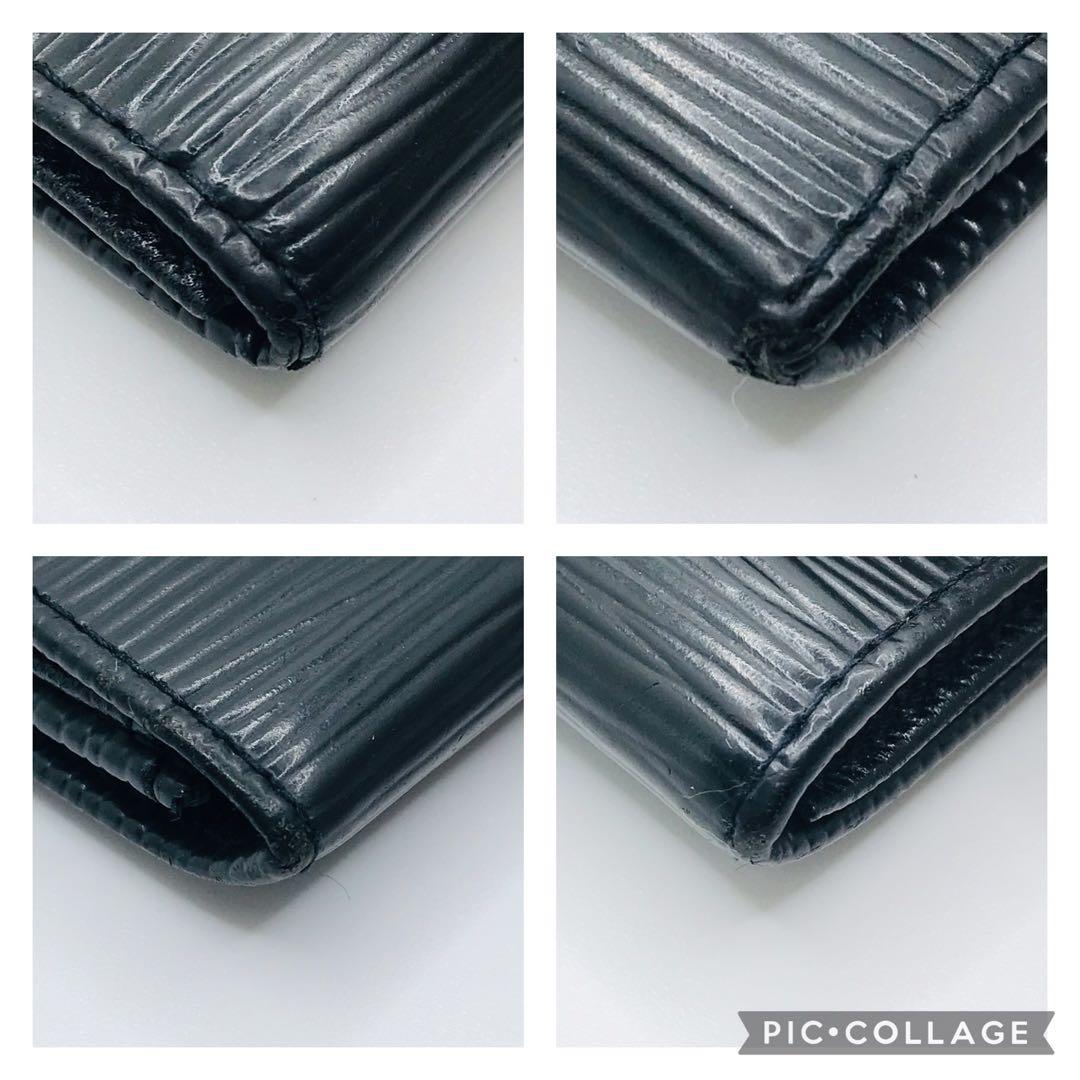 ルイヴィトン✨エピ 黒 ポルトモネ サーンプル ケース ブラック ノワール