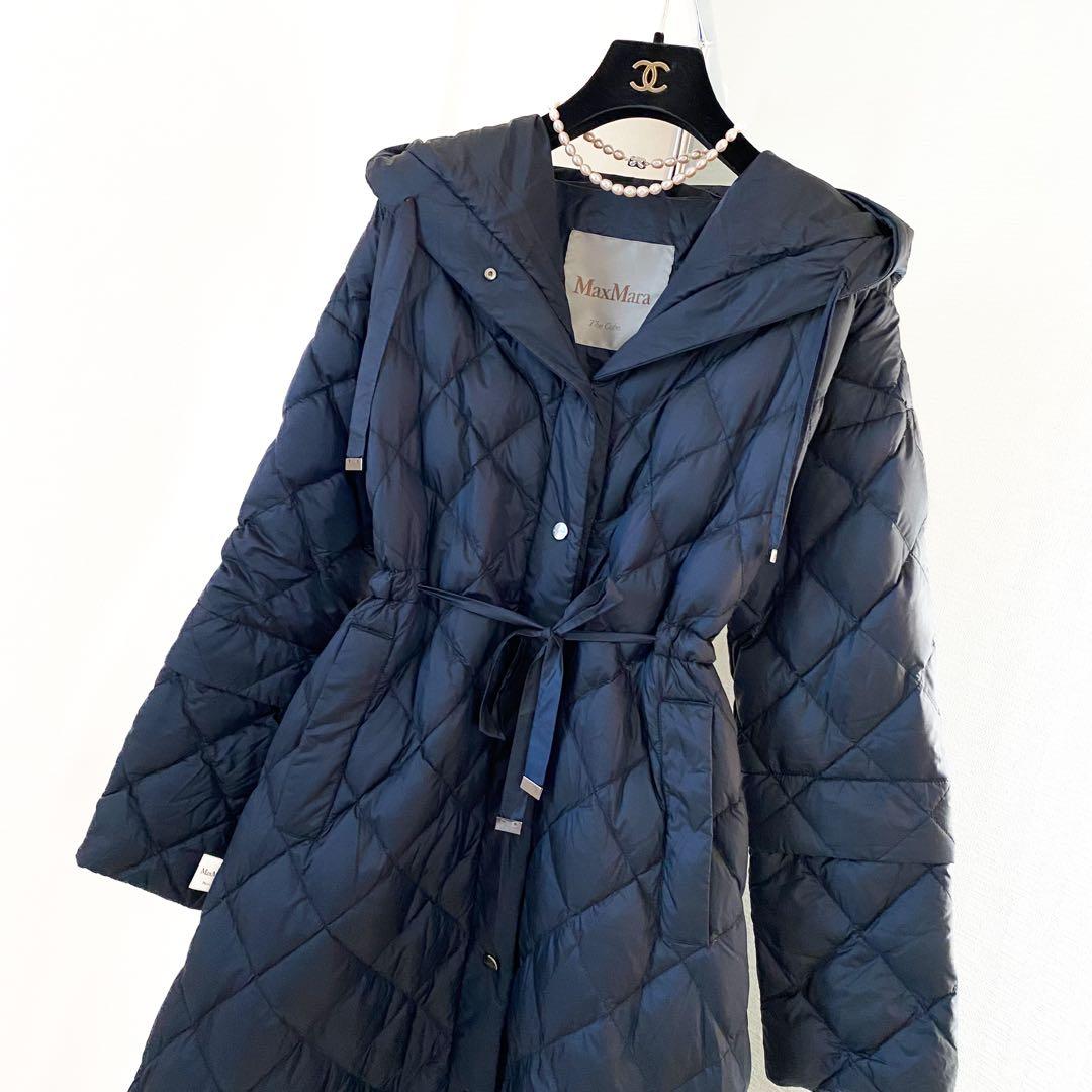 ★美品★マックスマーラ The Cube フーデッドダウンコート★