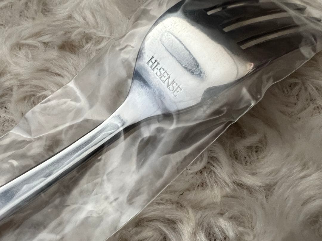 グラフィックデザイナー福田繁雄　カトラリー　福田繁雄デザインフォーク〈ぐるり〉