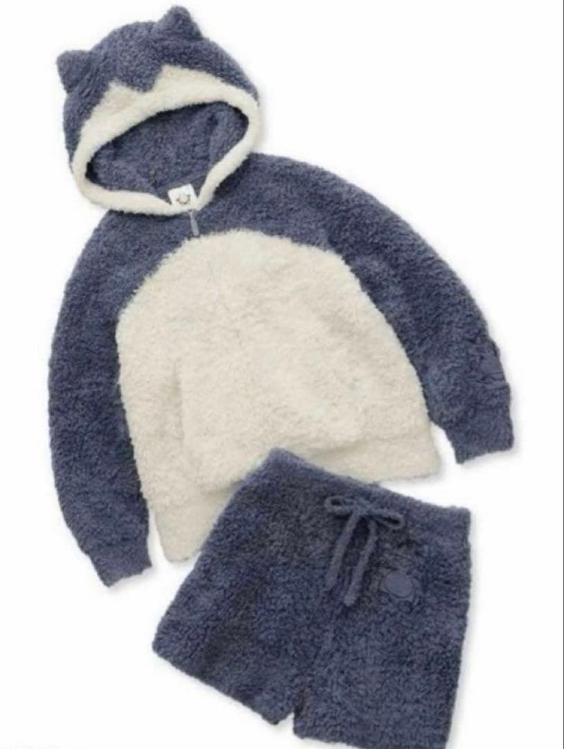 ジェラートピケ カビゴンパーカ＆ショートパンツセット レディース　ジェラピケ