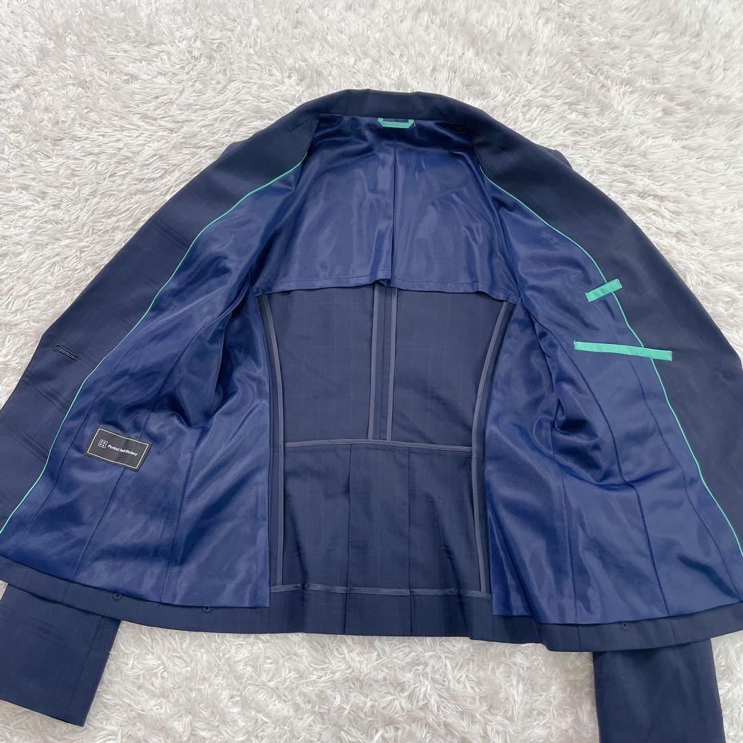 パーフェクトスーツファクトリー パンツ スーツ セットアップ 洗える 近年モデル