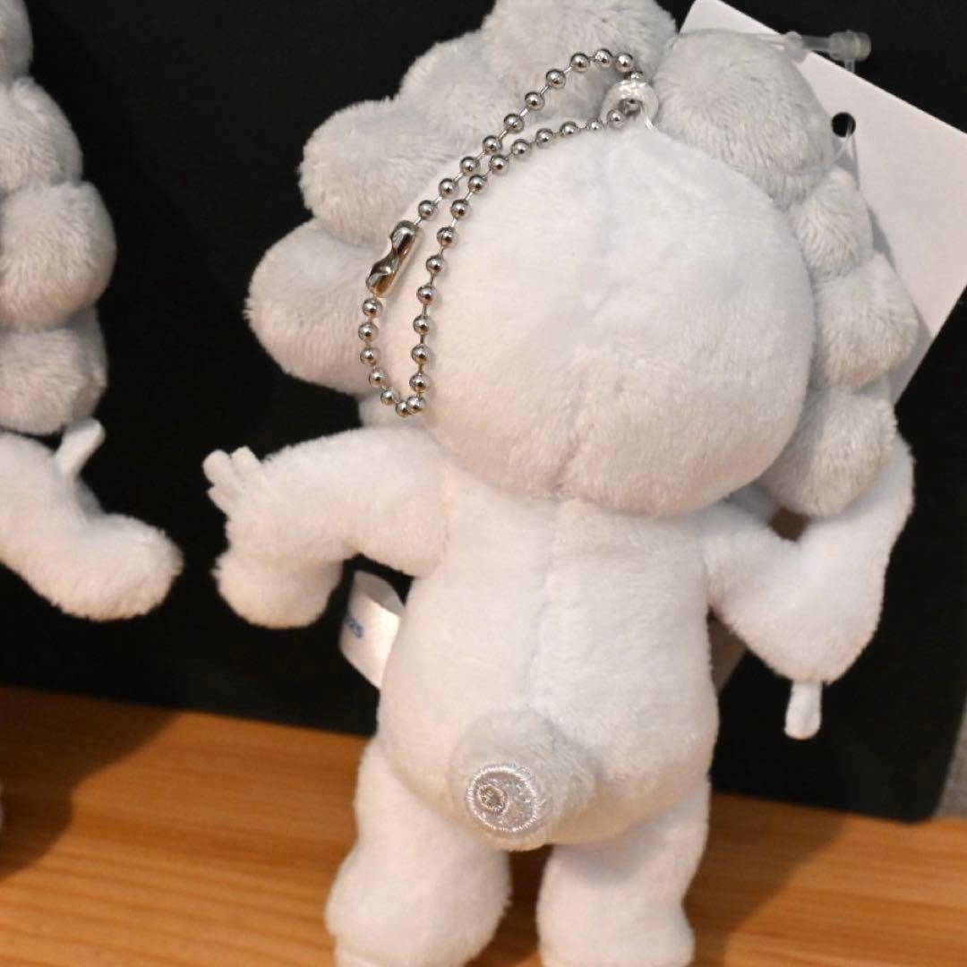 白ミャクミャク ボールチェーンマスコットA B C ぬいぐるみ　キーホルダー