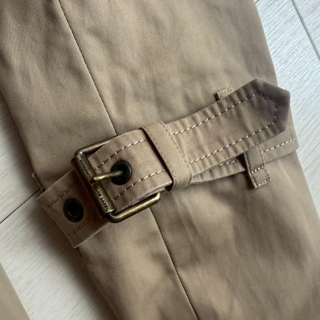 バーバリーブルーレーベル　ライナー　トレンチコート　36 ハニーベージュ