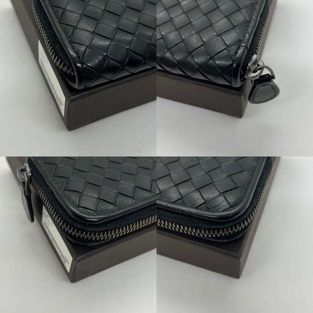 【極美品】ボッテガヴェネタ イントレチャート ケース 小銭入れ コンパクト