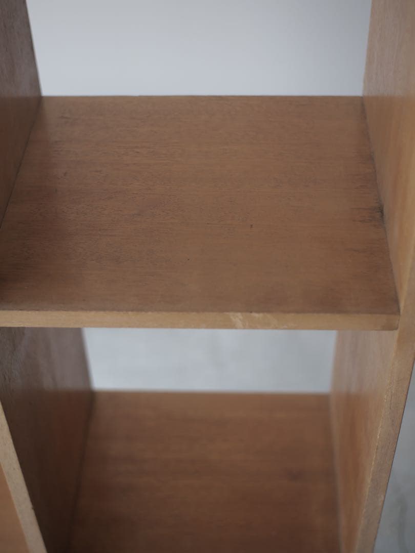 マス目棚　棚　収納　ラック　本棚　古家具　古道具　アンティーク　昭和レトロ