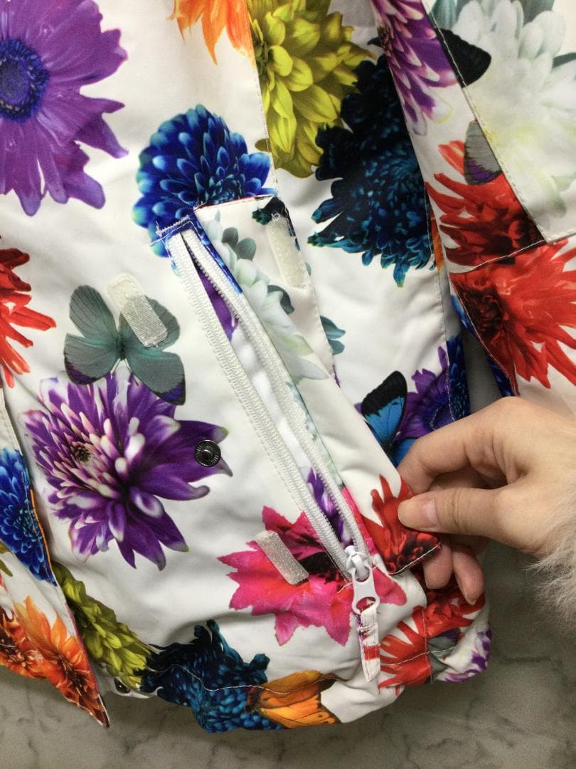 【レディース】ROXY　スノーウェア　花柄