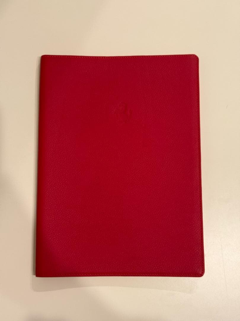 非売品 Ferrari フェラーリ ポルトローナフラウ 純正車検証入れ 未使用品