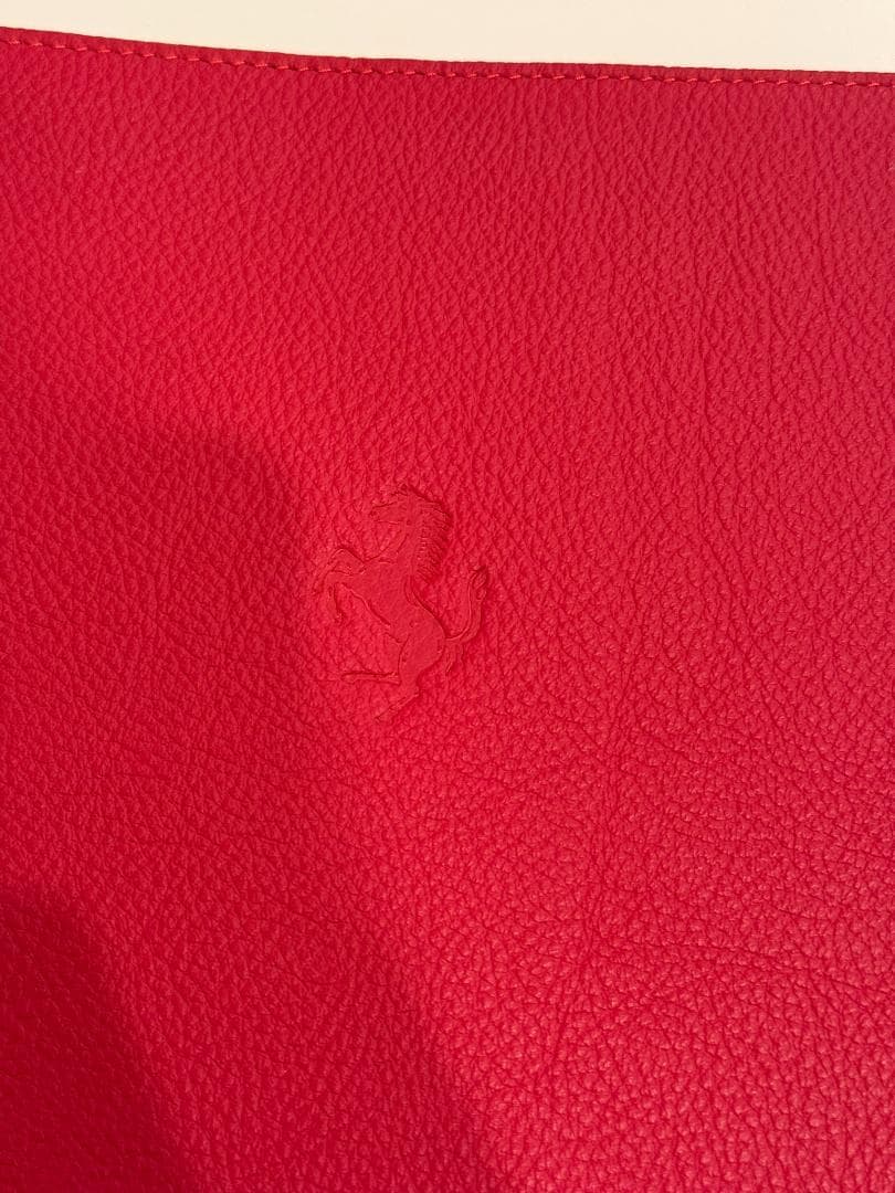 非売品 Ferrari フェラーリ ポルトローナフラウ 純正車検証入れ 未使用品