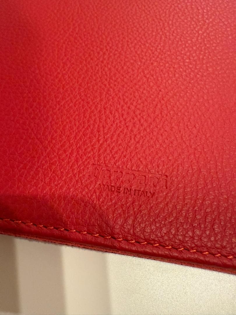 非売品 Ferrari フェラーリ ポルトローナフラウ 純正車検証入れ 未使用品