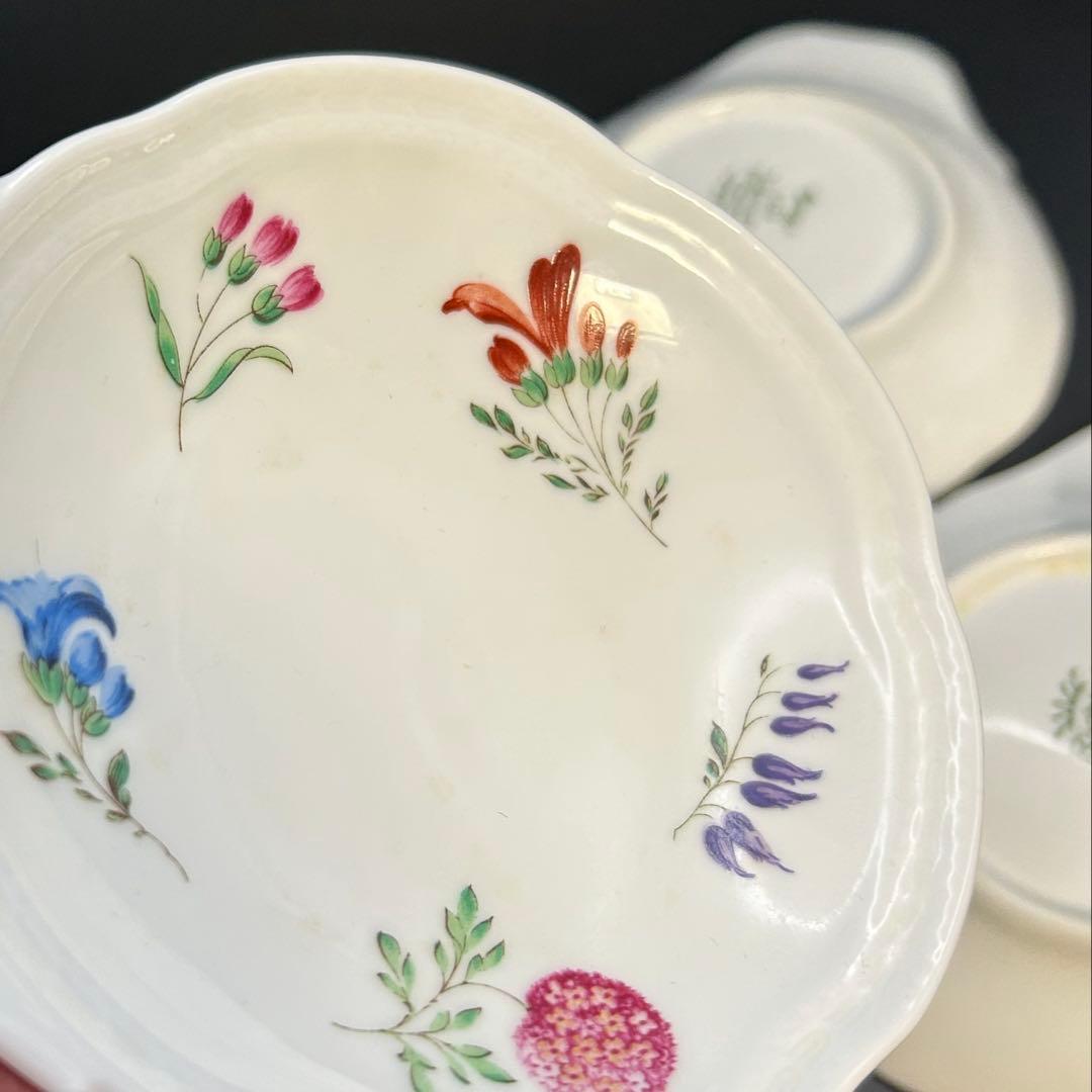 ジノリ　ボンジョルノフラワー　小皿7枚セット