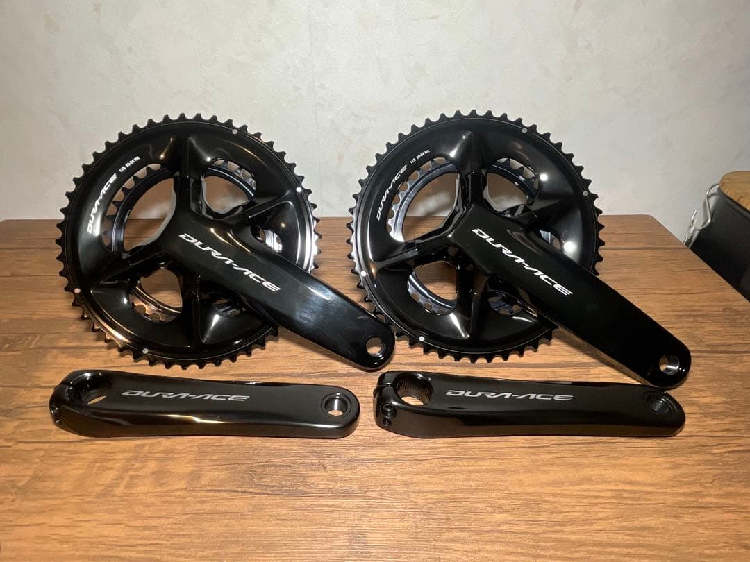 【2点セット】FC-09デュラエース　165mm／50-34T