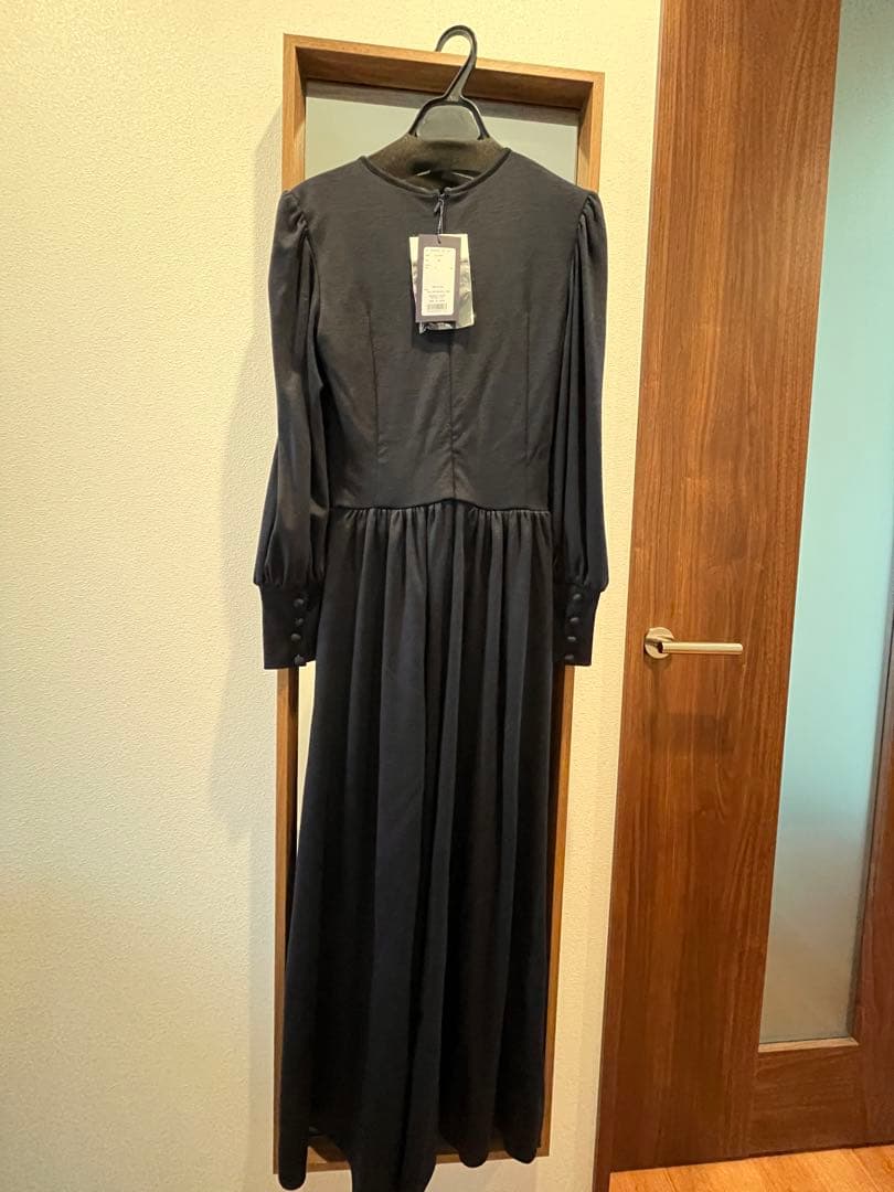 【新品未使用】borders at balcony ワンピース 36 ネイビー