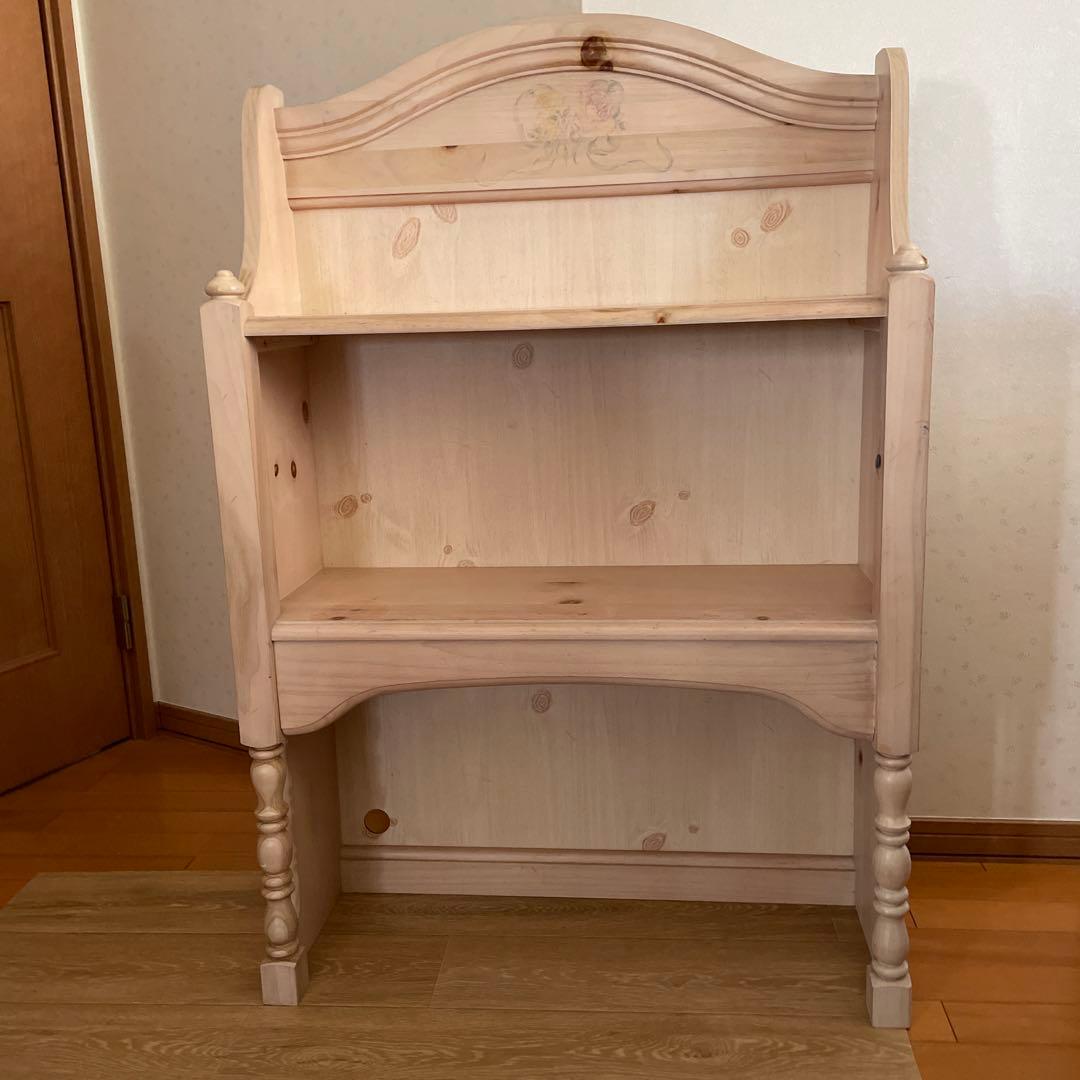 Thomasvill 大塚家具　ラック 本棚　薔薇柄