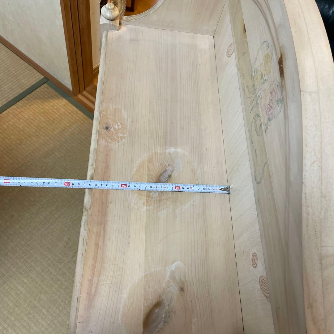 Thomasvill 大塚家具　ラック 本棚　薔薇柄