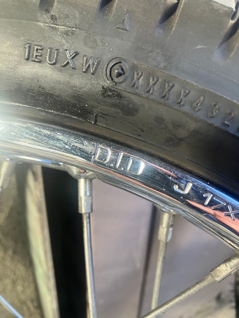 C50 AA01 プレスカブ　DUNLOP D502  & ホイール