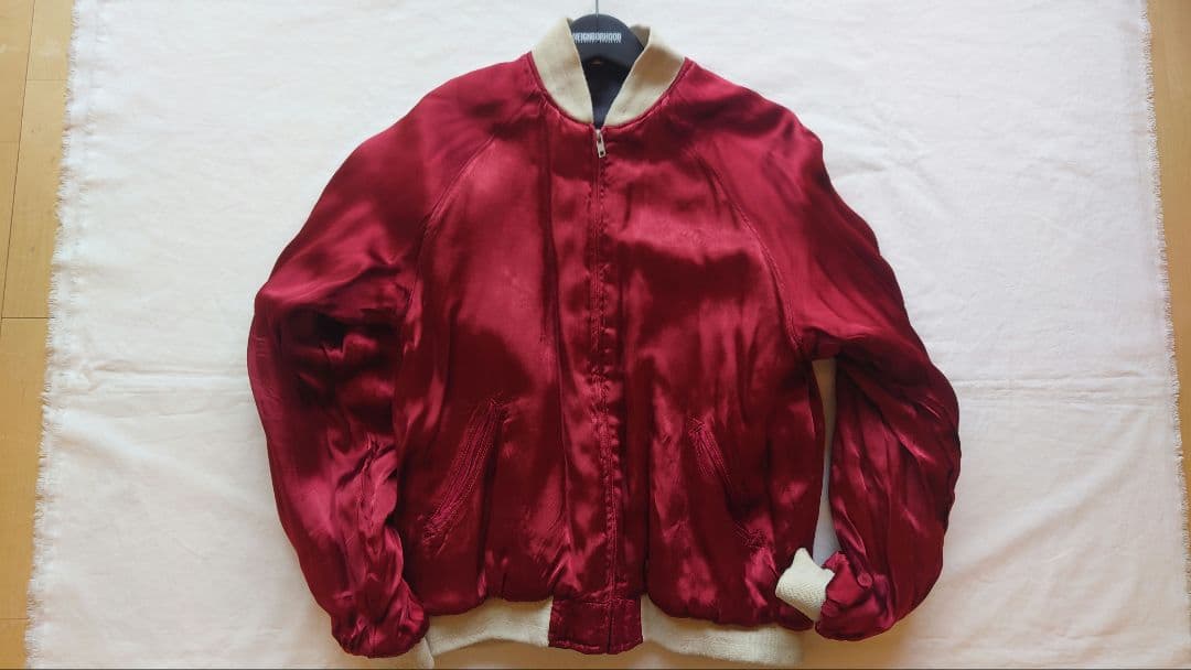 【ワンワンさん専用】スクリプト　日本限定　沖縄虎ドラゴン刺繍サテンジャケット