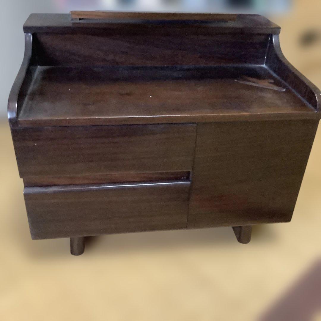 昭和レトロ　姿見　全身鏡　鏡台　鏡　ミラー　木製　和モダン　ドレッサー　引き出し