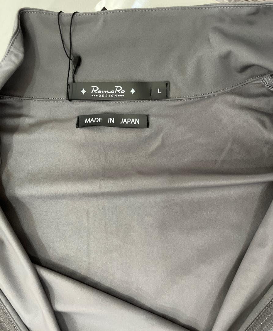 50%オフ　グレー フルジップジャケット ロマロ