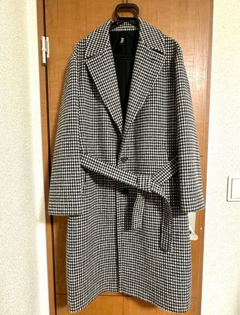 hevo 48 hevo シングルベルテッドコート OSTUNI 48 干場