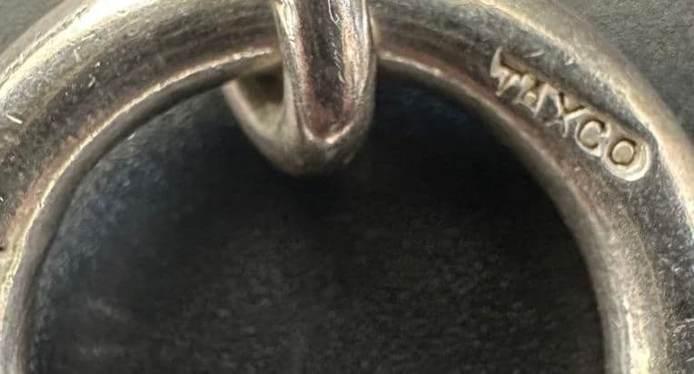 LAVER 11MM CURB CHAIN T BAR ブレスレット TAXCO