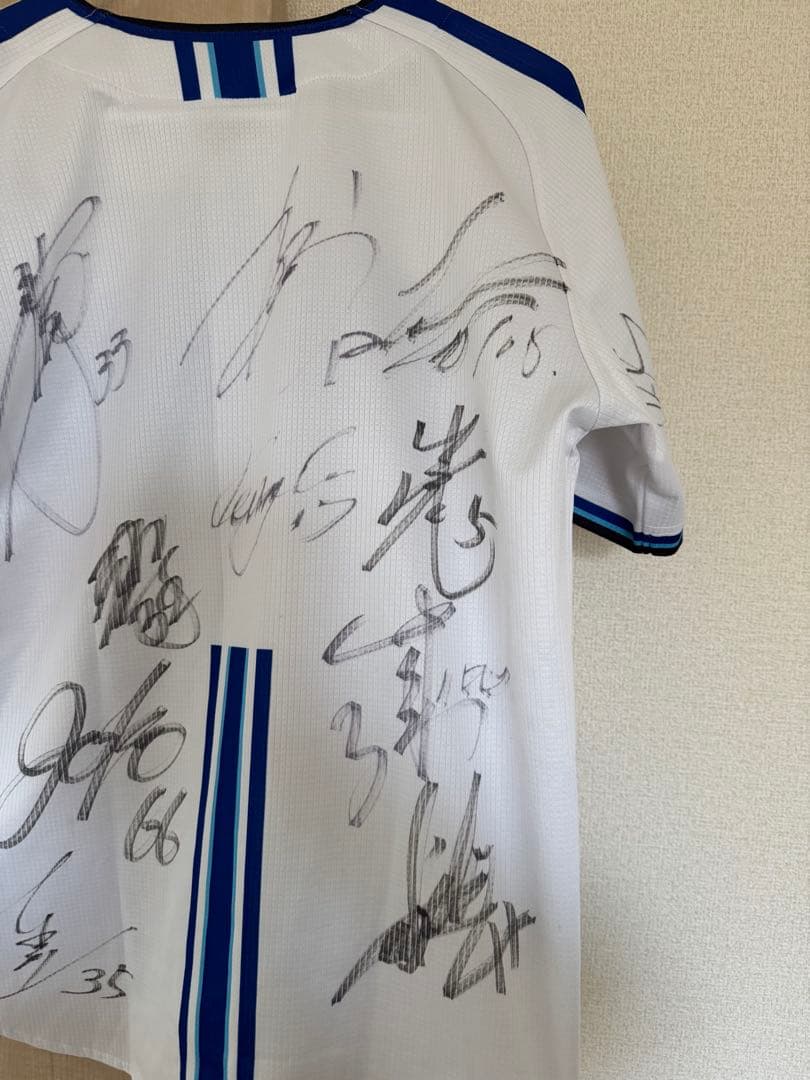 横浜DeNAベイスターズ サイン入りユニフォーム　Mサイズ