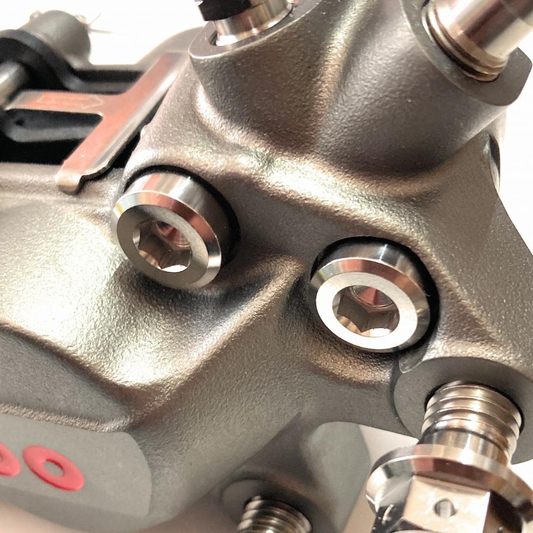 64チタンボルトセット 4pot ブレンボ brembo