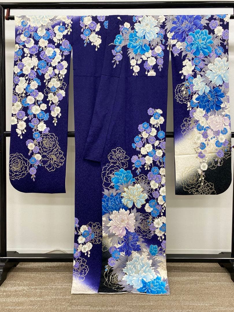 振袖 豪華 金駒 銀駒 金彩 銀通し身丈168cm 撥水加工済