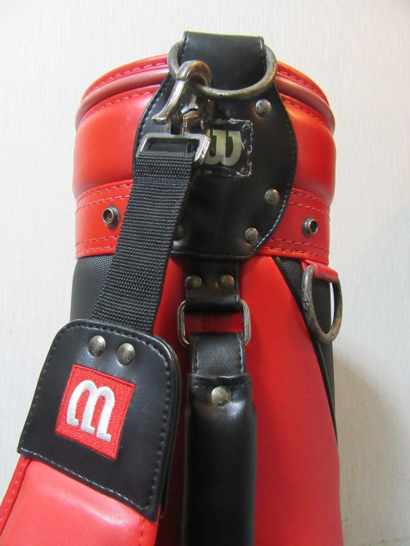 ★激レア コレクション★ウイルソン★FatShaft★3点式バック★レッド★