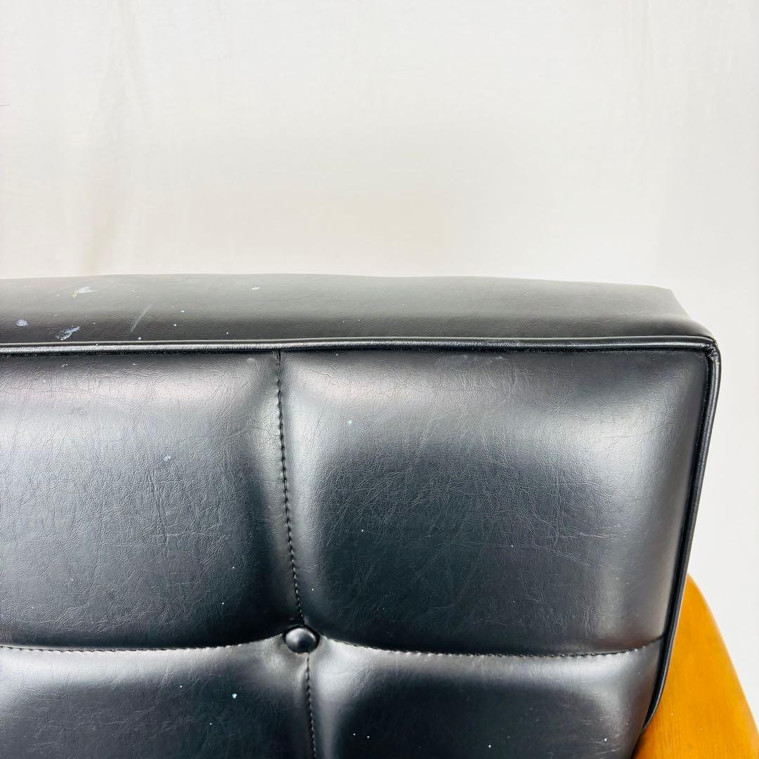 【カリモク60】Kチェア　1シーター　スタンダードブラック　1人がけ