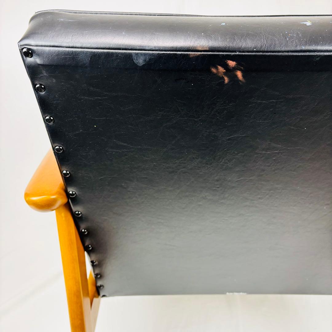 【カリモク60】Kチェア　1シーター　スタンダードブラック　1人がけ