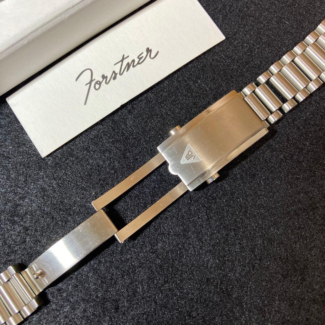 Forstner フォースナー ステンレススチール 19mm 金属ベルト