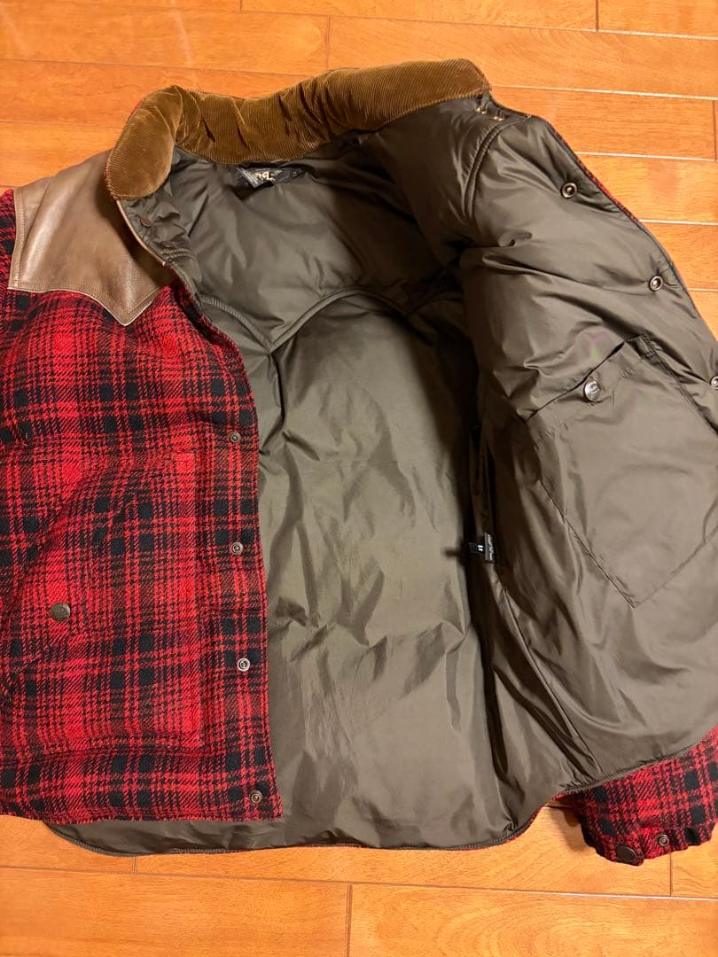 ウール・レザーコンビジャケット