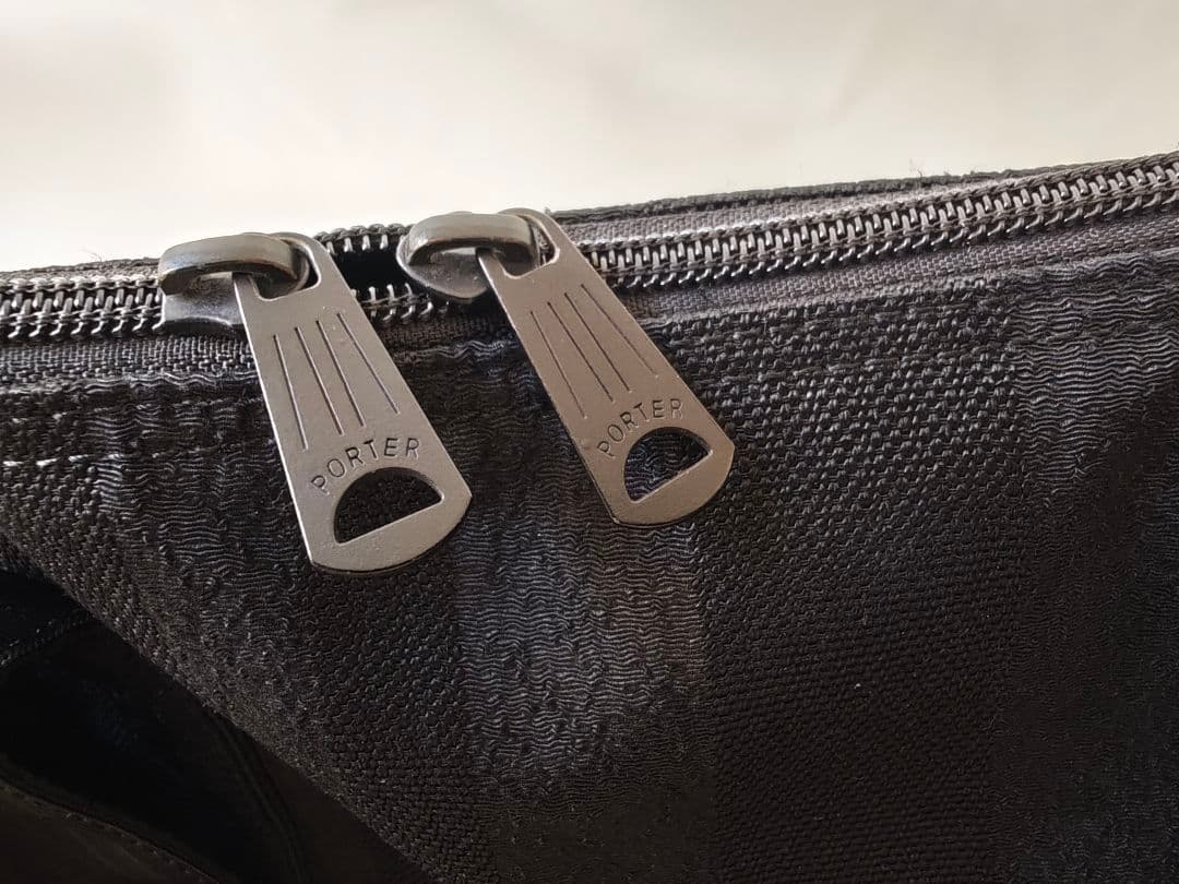 【美品】PORTER TANGO BLACK 2WAY BOSTON BAG