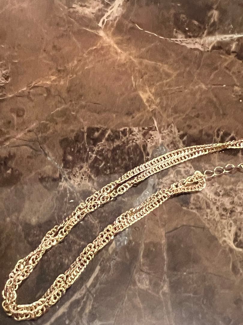 【美品】 K18 2連ブレスレット✨